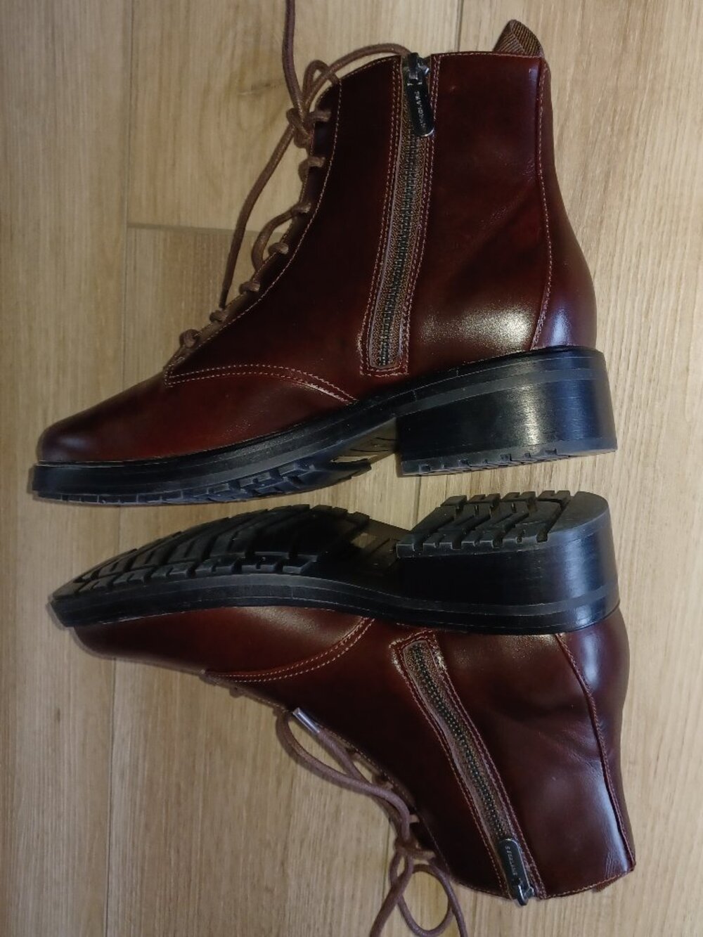 EVERLANE Modern Utility Boot Lace Up Shoes - Picture 4 of 11